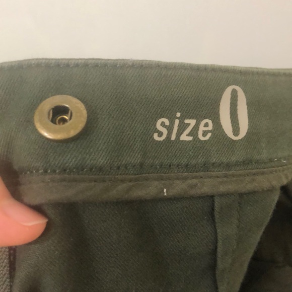 J.Crew Dannie Fit Olive Khaki Pants - Back zip - Picture 6 of 8